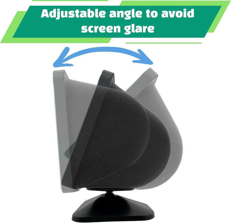 SINTRON Adjustable Magnetic Stand Mount for Shᴏw 8 3rd gen, Smart Display Stand Holder with 360 Degree Rotation, Swivel & Tilt Function, Anti-Slip Base - Black Compatible with iPhone 12 & newer models - Image 3